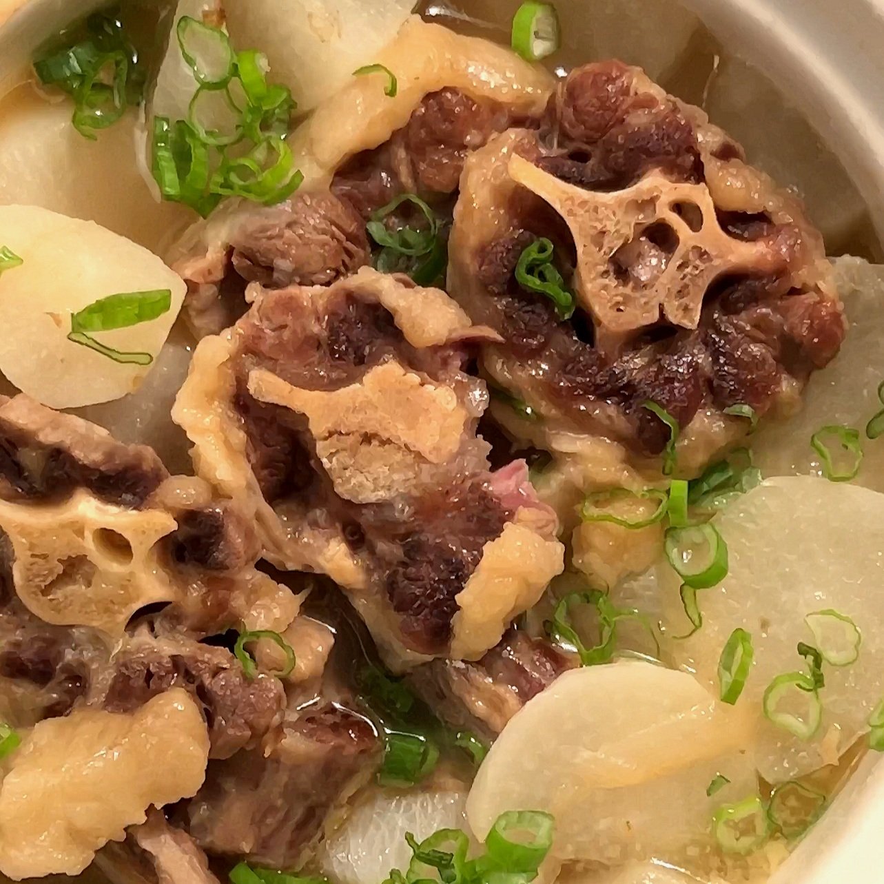 Medicinal Oxtail Radish Soup for Period Cramp Relief