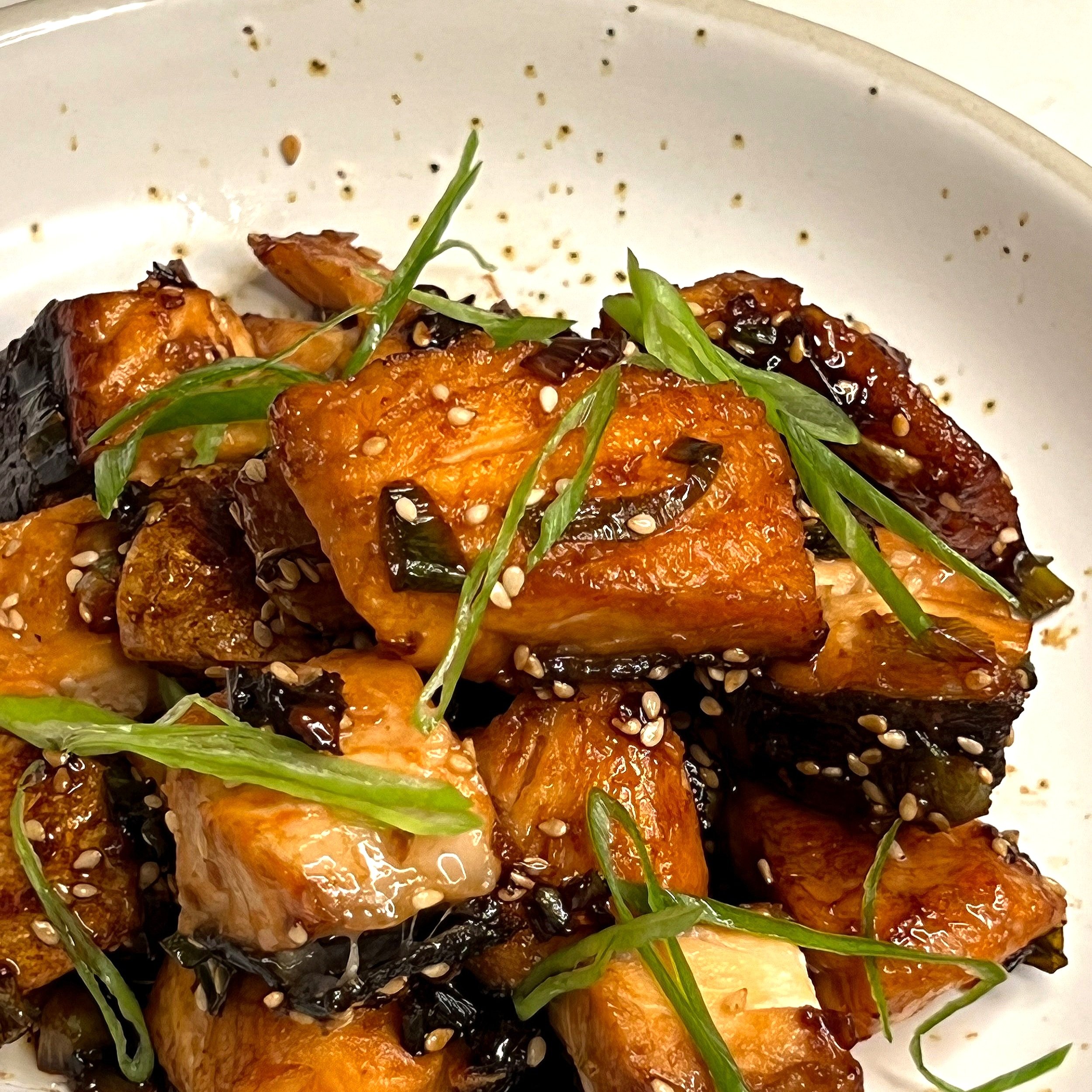 Easy Dinner Idea: Salmon Yuzu Teriyaki in 15 Mins