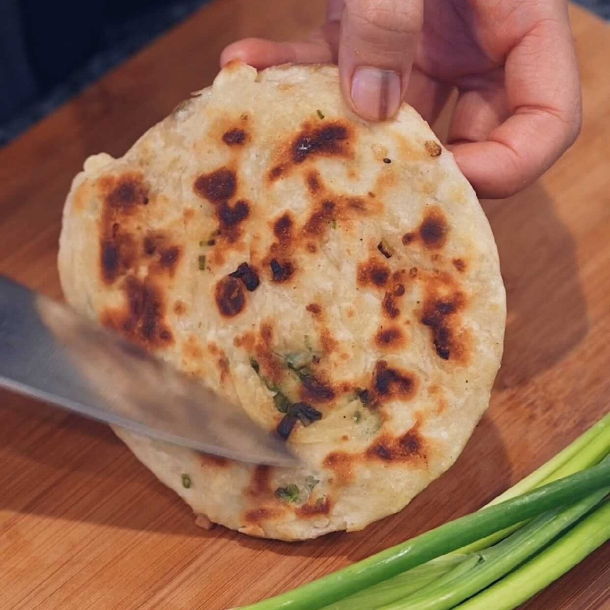 Grandma's Scallion Pancakes