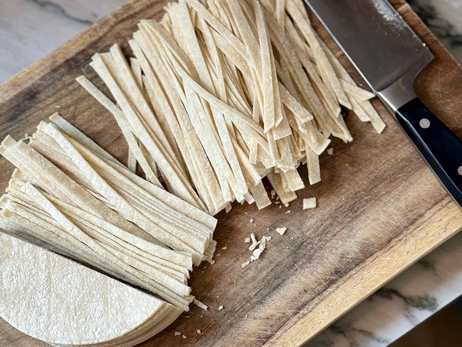 Tips for Frying Tortilla Strips