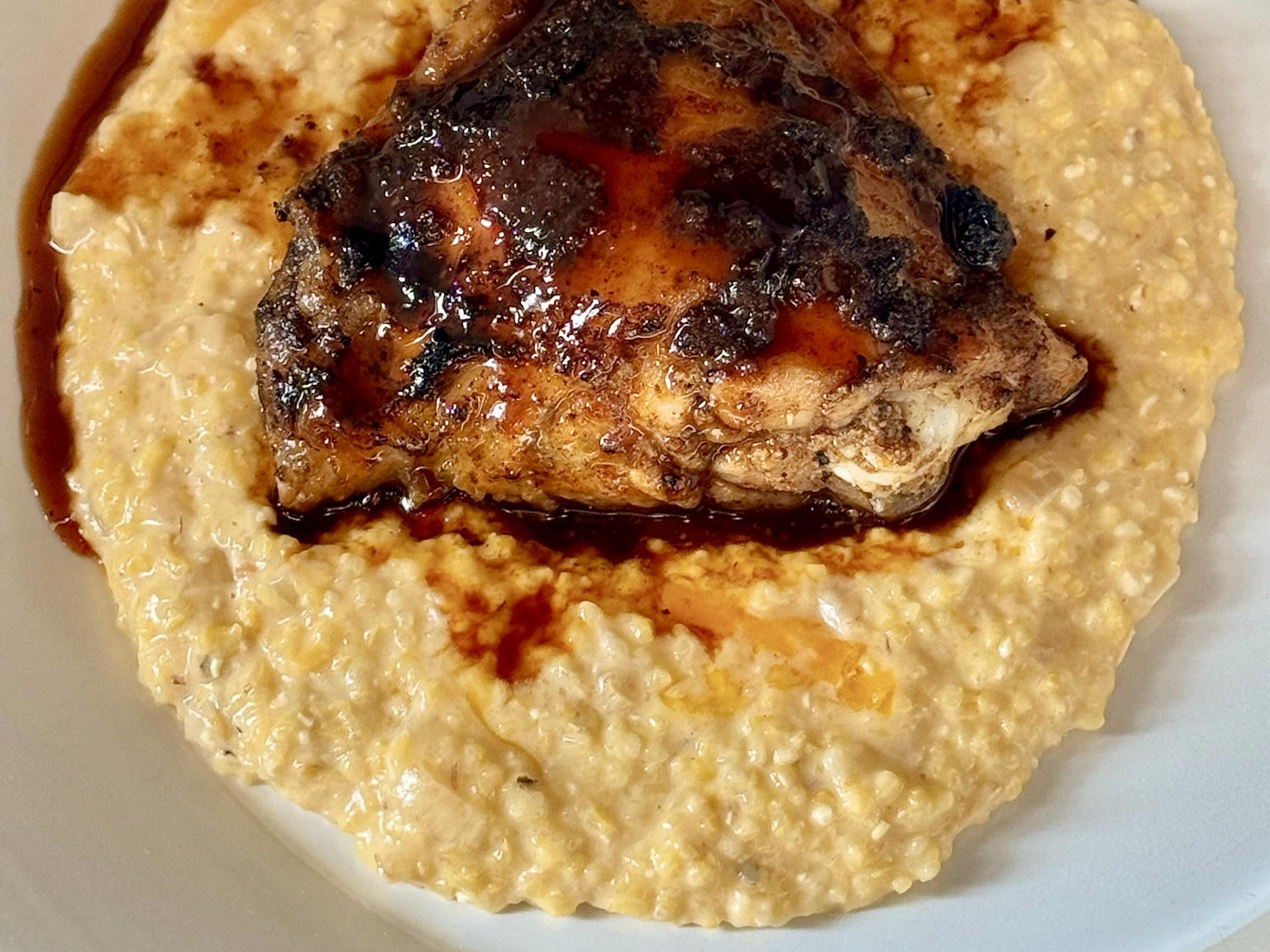 Sorghum Glazed Chicken