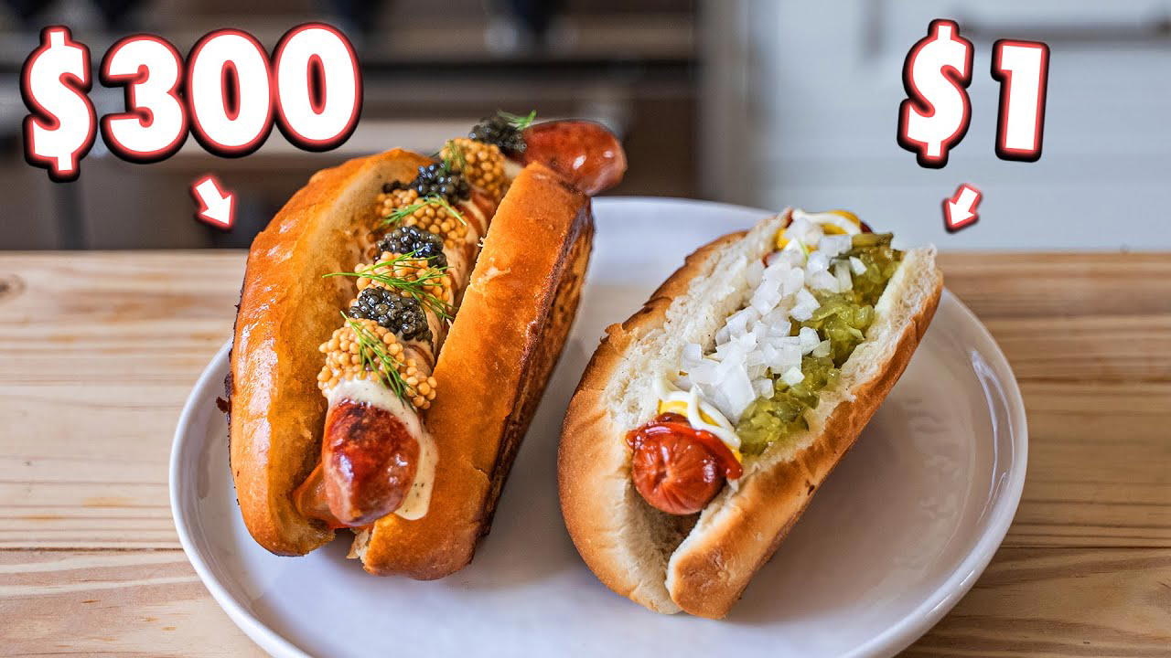 $1 Hot Dog Vs. $300 Hot Dog