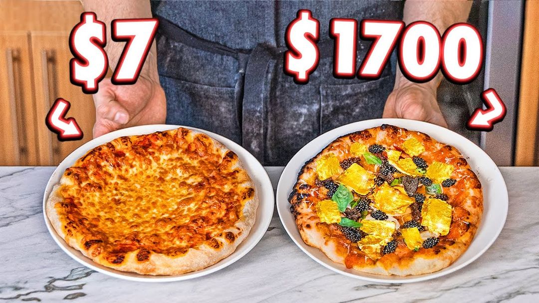 $7 Vs. $1700 Pizza