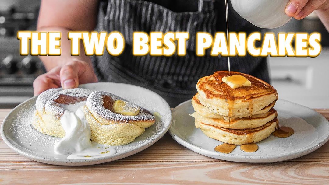 Perfect Homemade Pancakes | Japanese Soufflé Vs. American Style