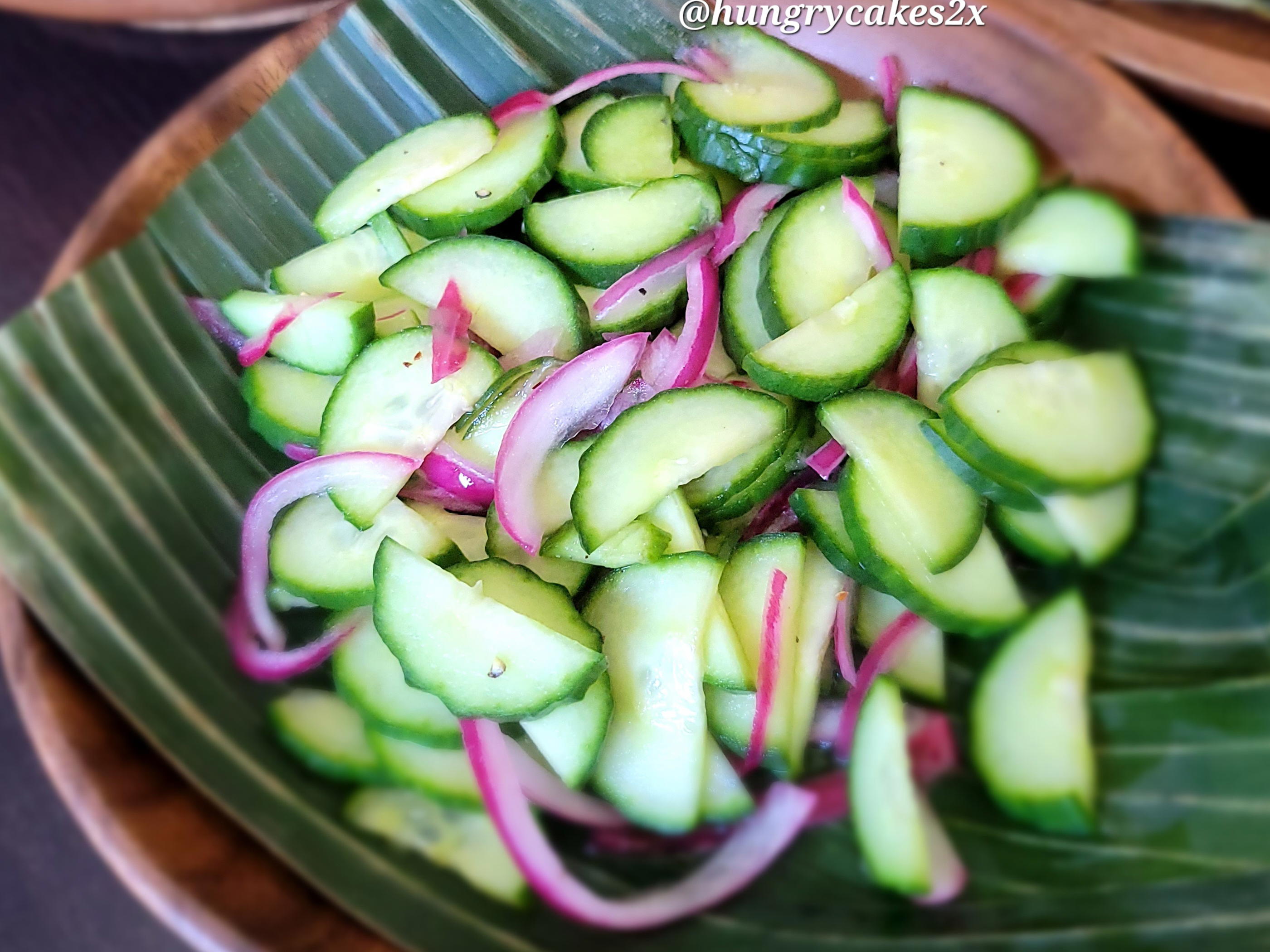 ENSALADANG PIPINO (Filipino Cucumber Salad)