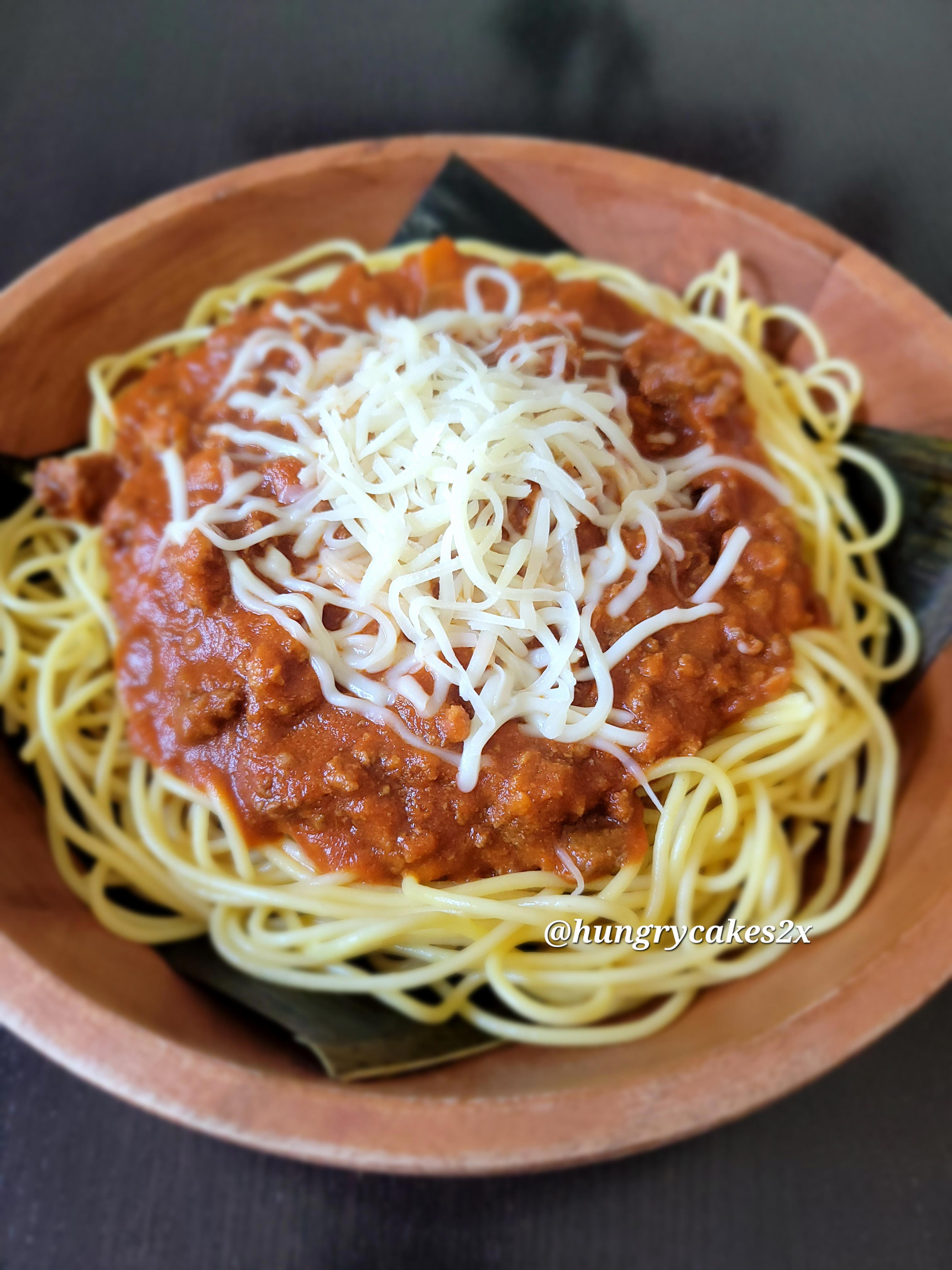 SPAGHETTI PANCAKE HOUSE-STYLE