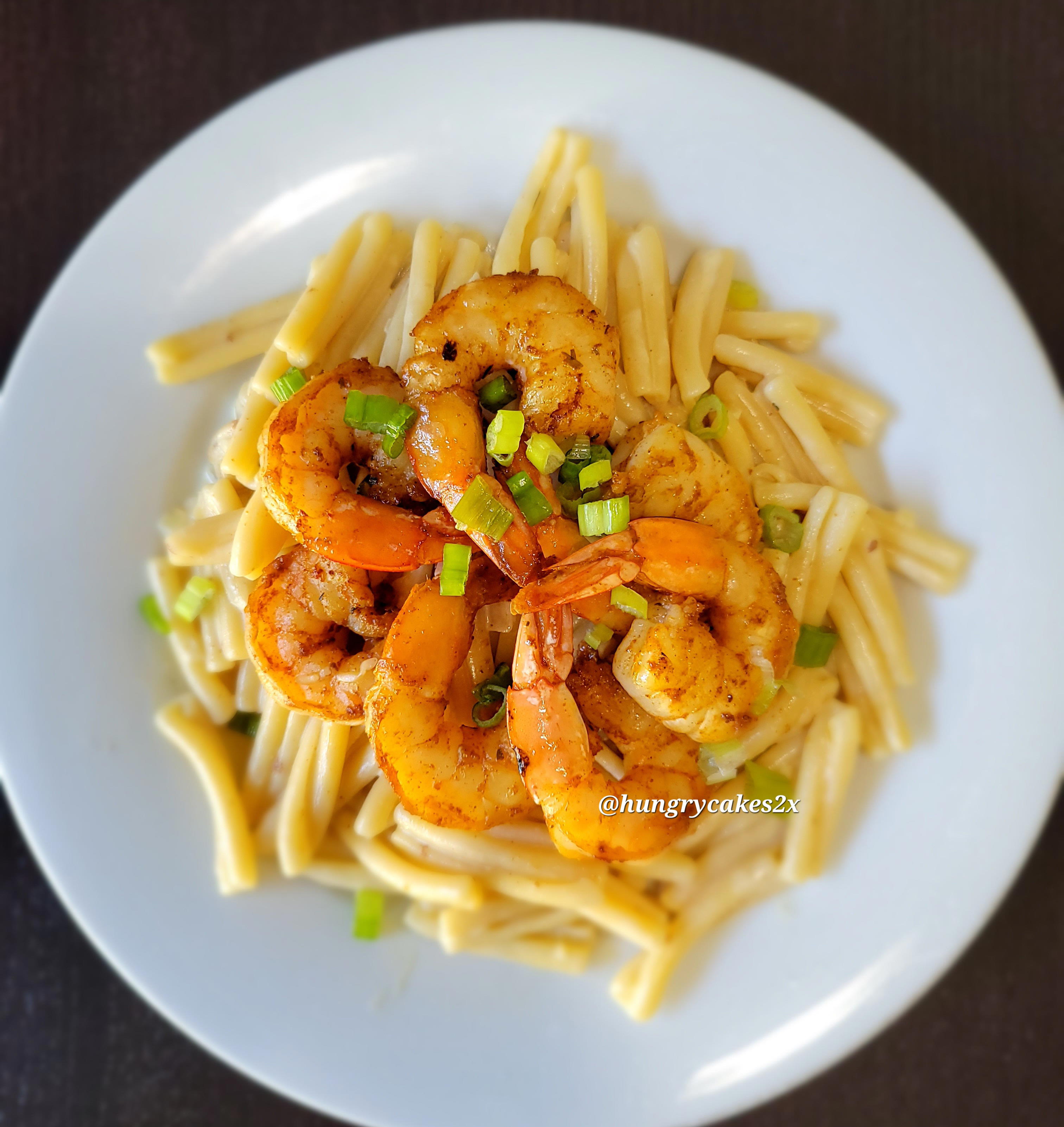 CAJUN SHRIMP PASTA ALFREDO