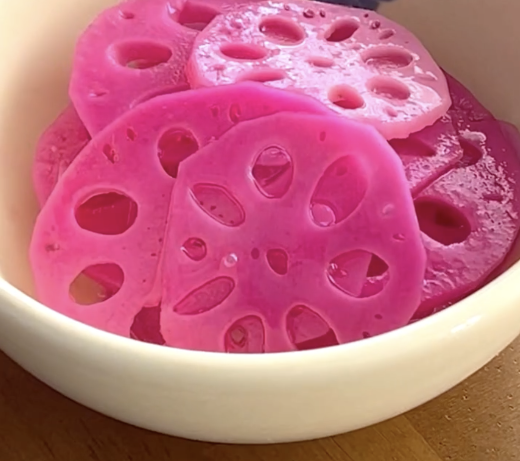 lotus root amazuzuke 