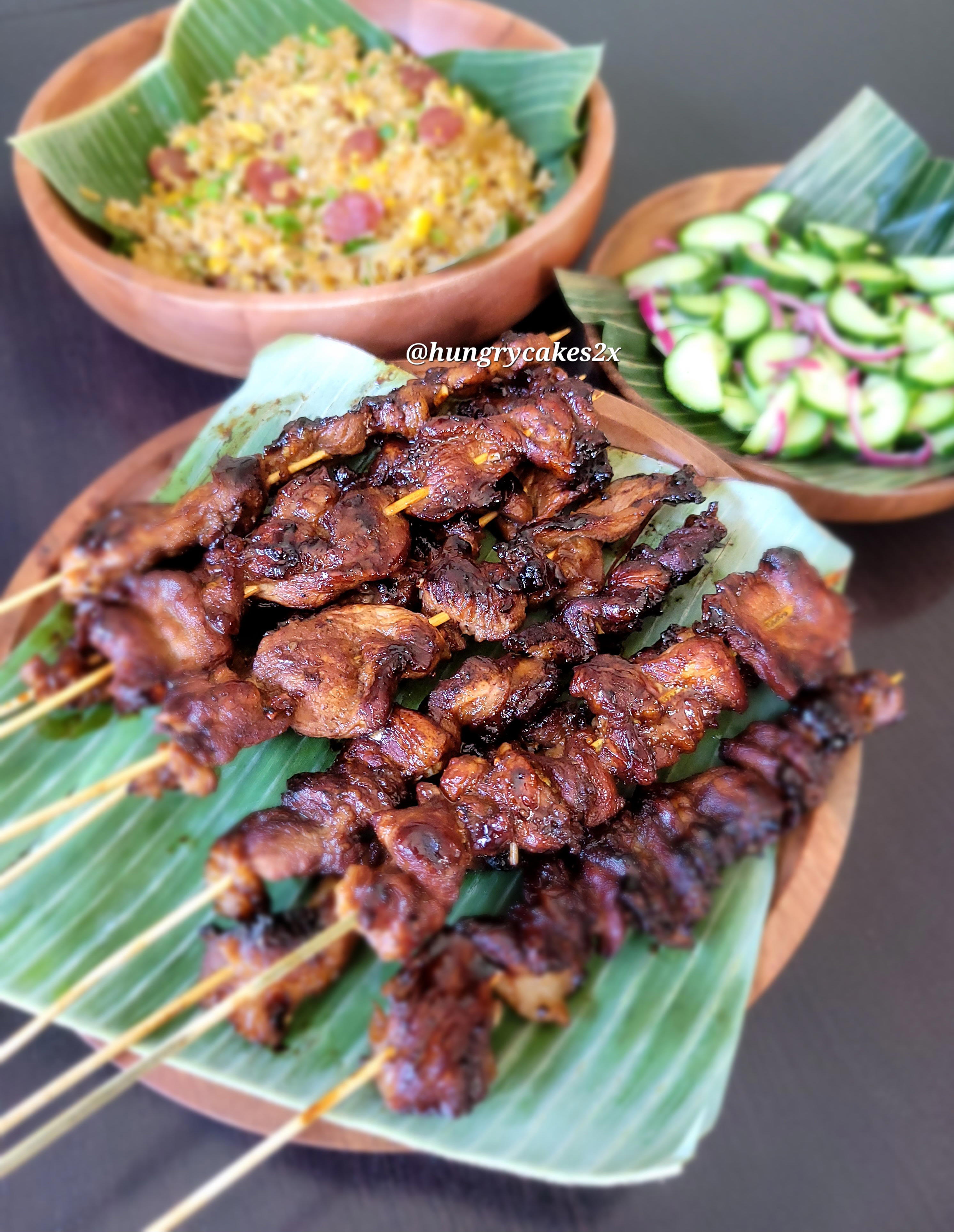 PORK BBQ SKEWERS Filipino-Style