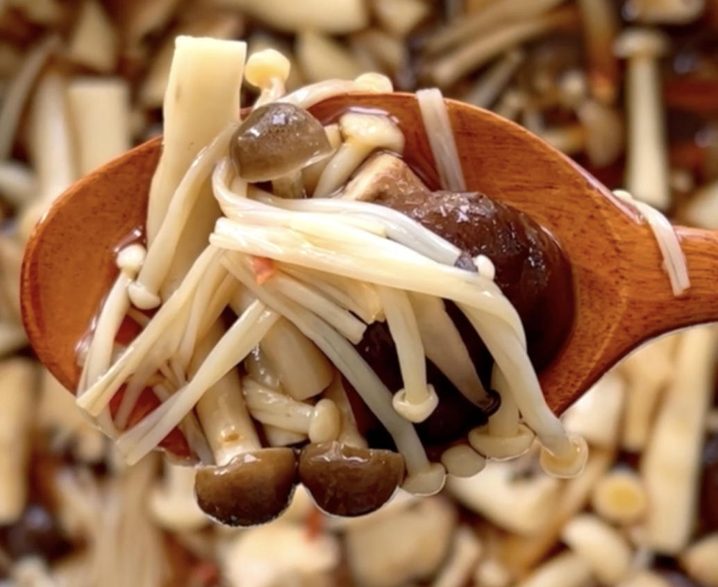 mushroom shoyuzuke 