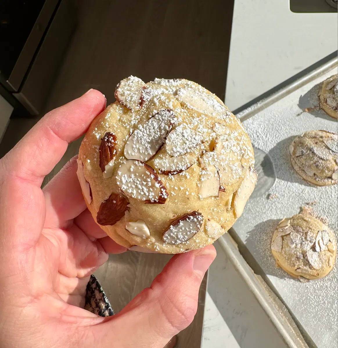 Almond Croissant Cookie
