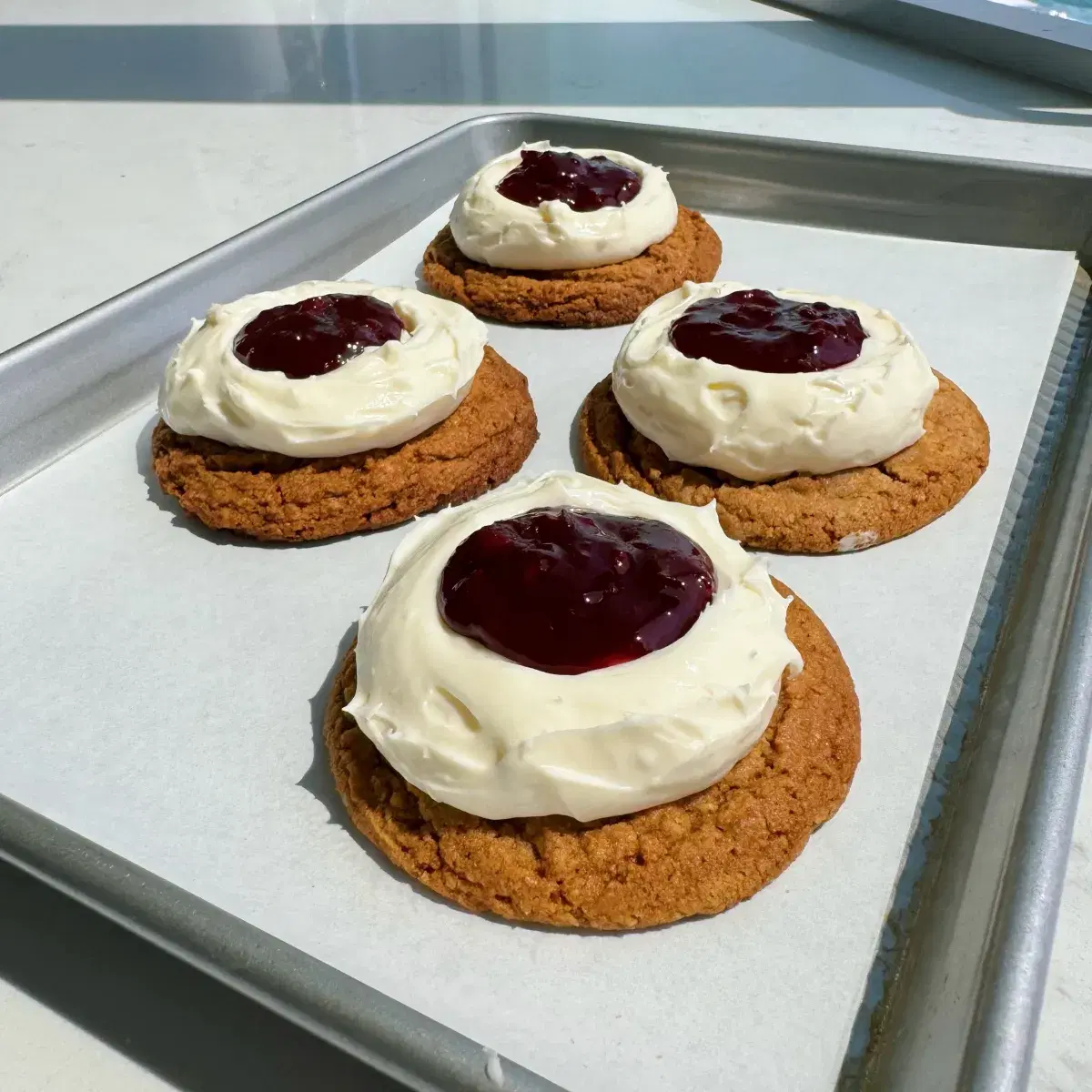 Mega Cheesecake Cookies