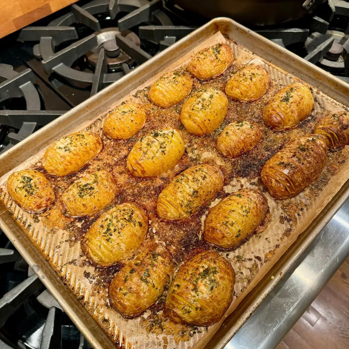 Hasselback Potatoes