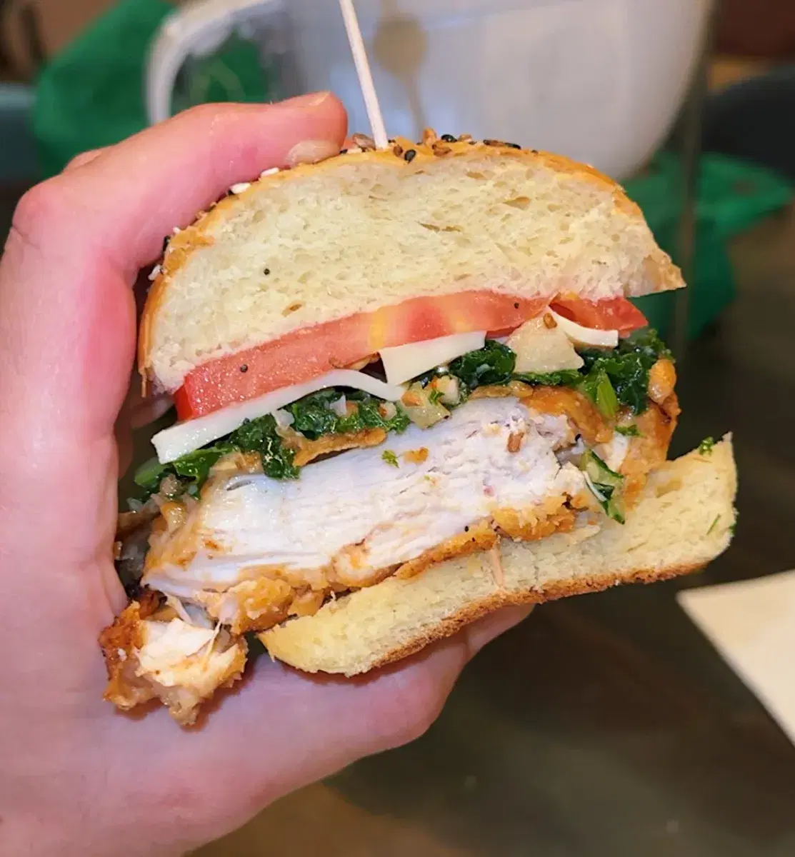 Ding’s Crispy Chicken Sandwich Hillstone Copycat