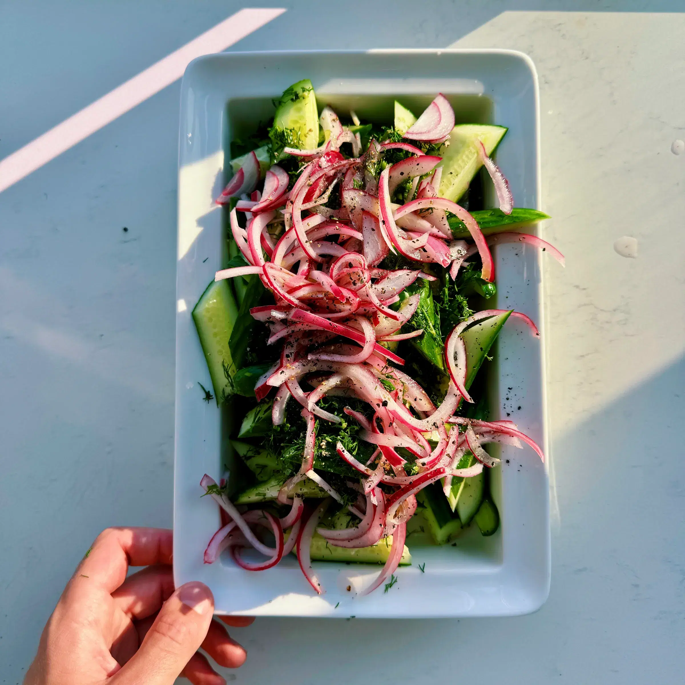 Simple Cucumber Salad