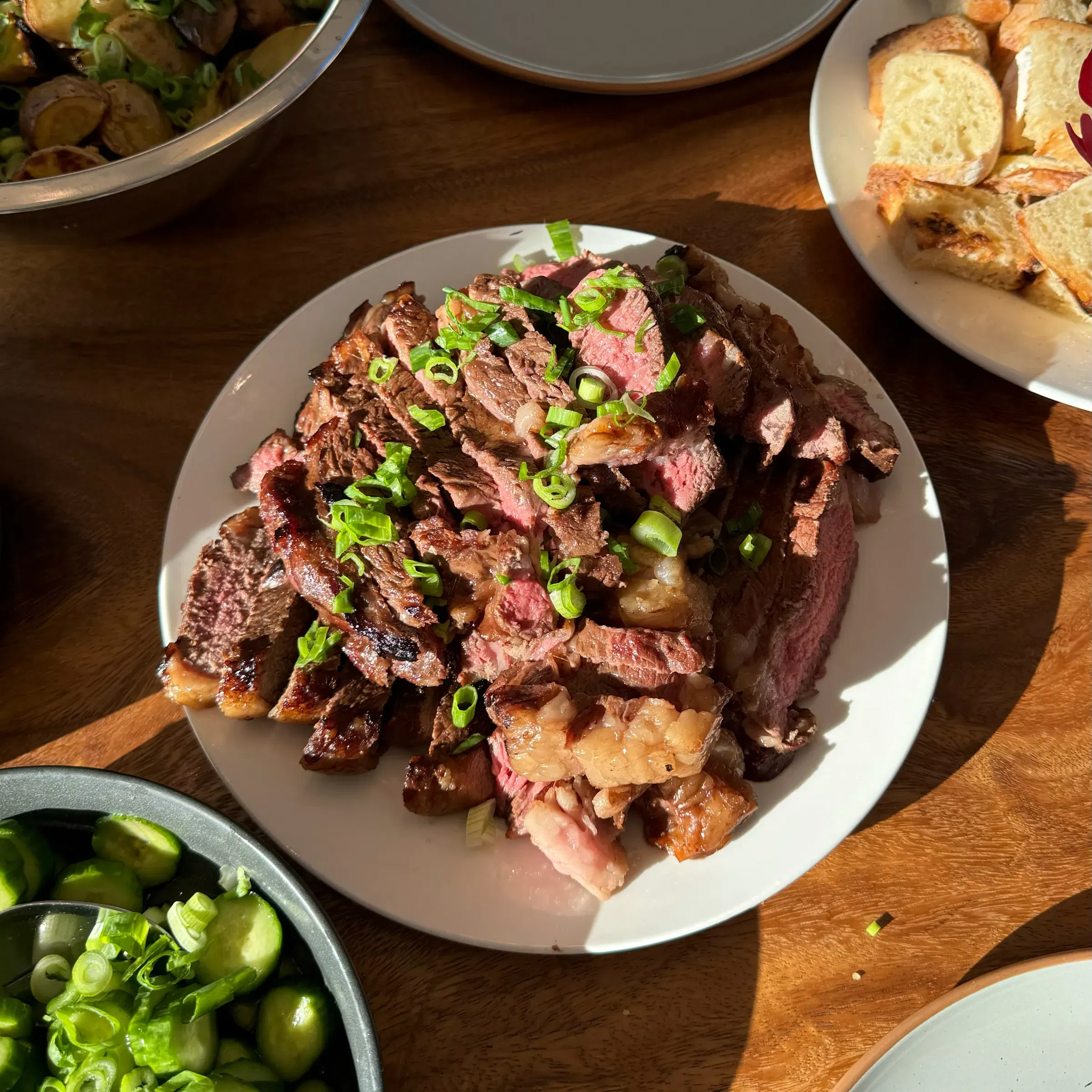 Korean Steak Ssam Wraps