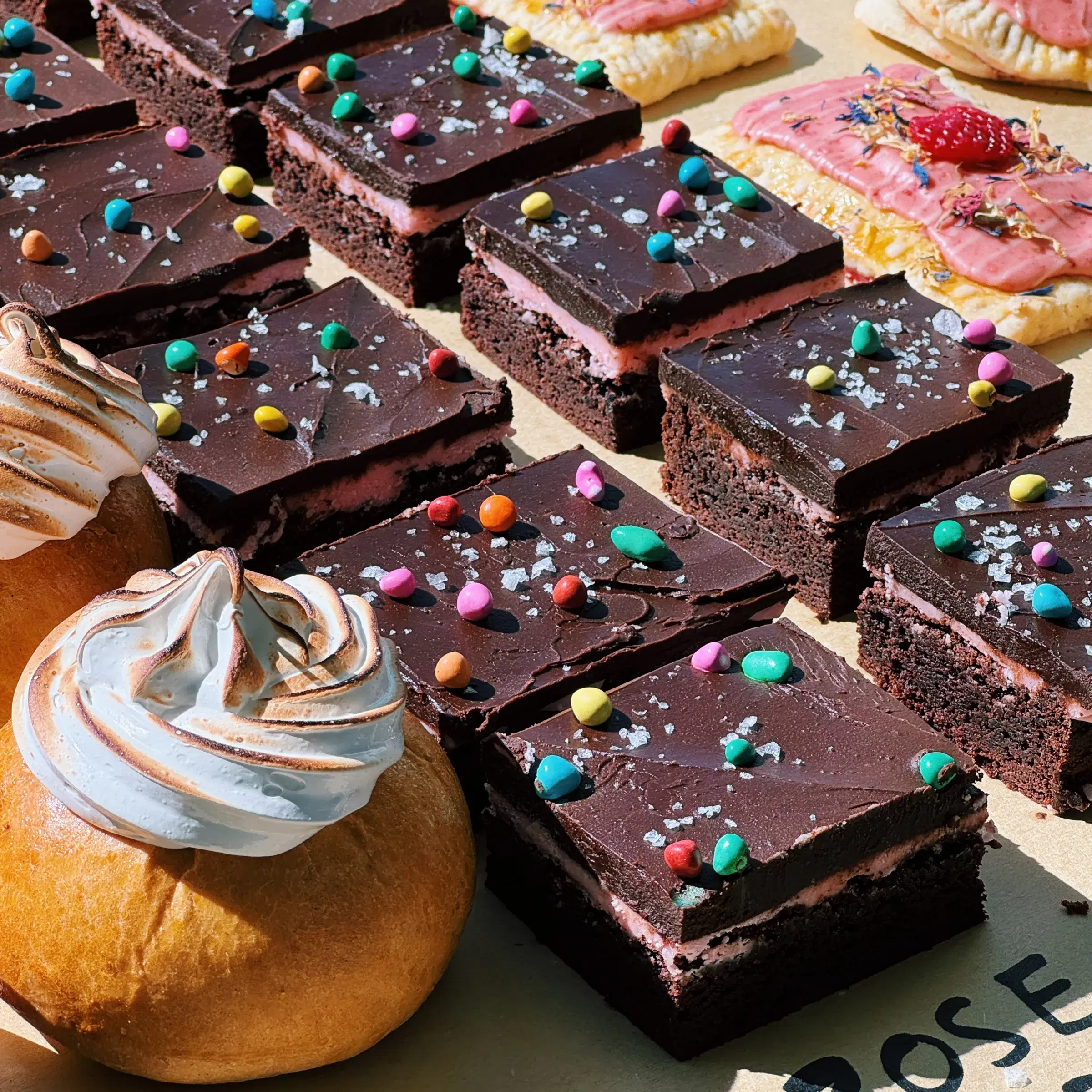 Rose Cosmic Brownies