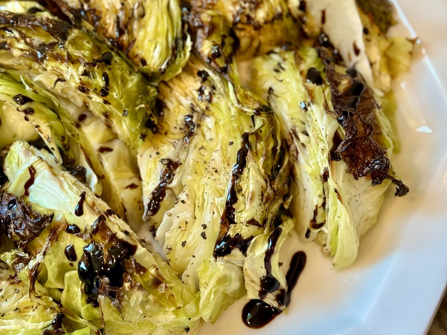 Roasted Cabbage Wedges