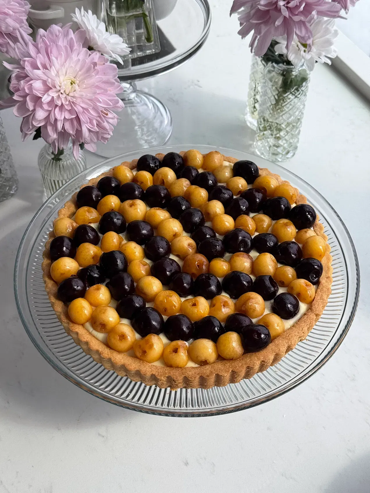 Cherry Amaretto Tart