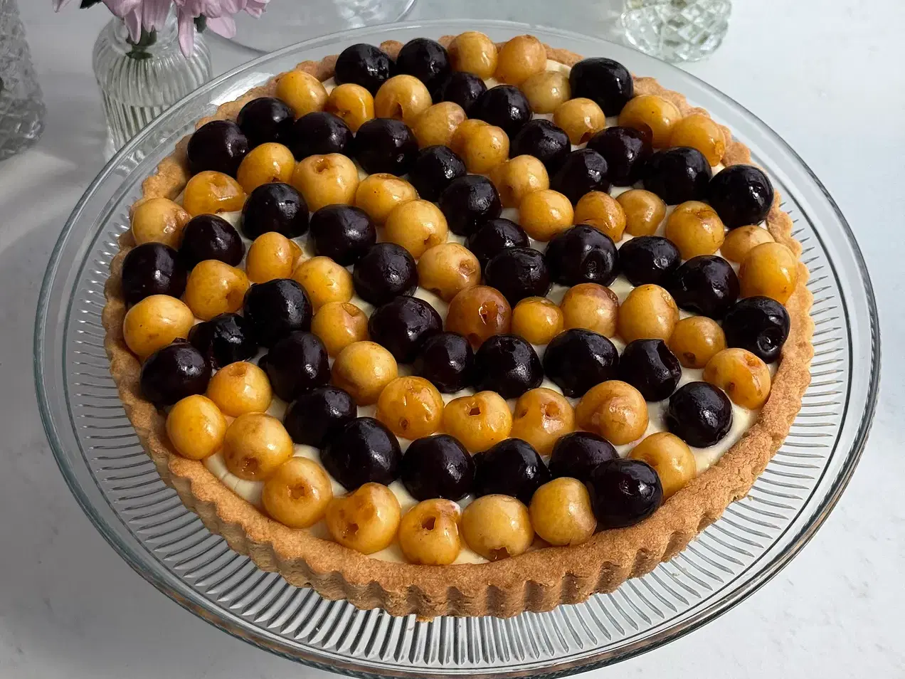 Cherry Amaretto Tart