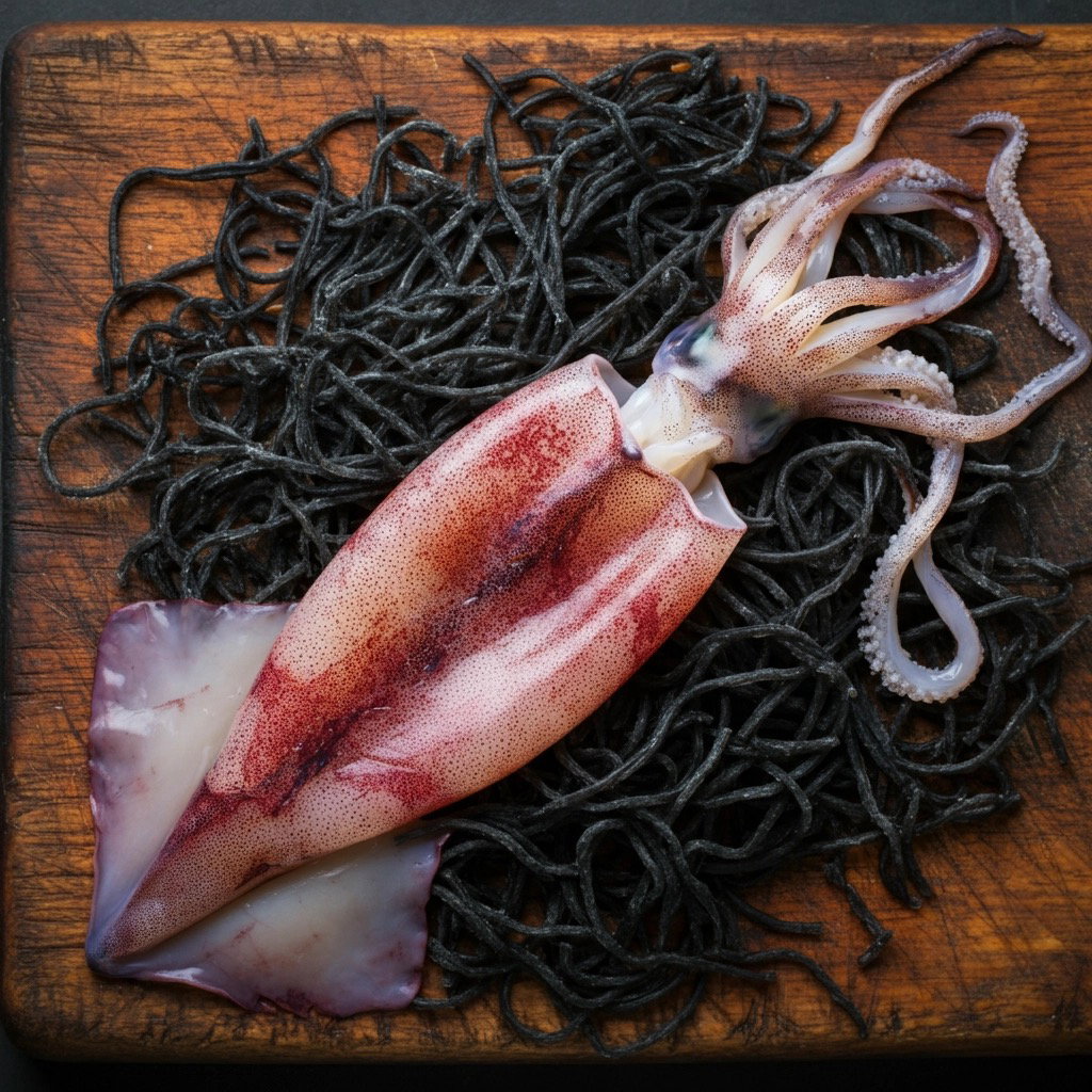 Broken Black Rice Noodles