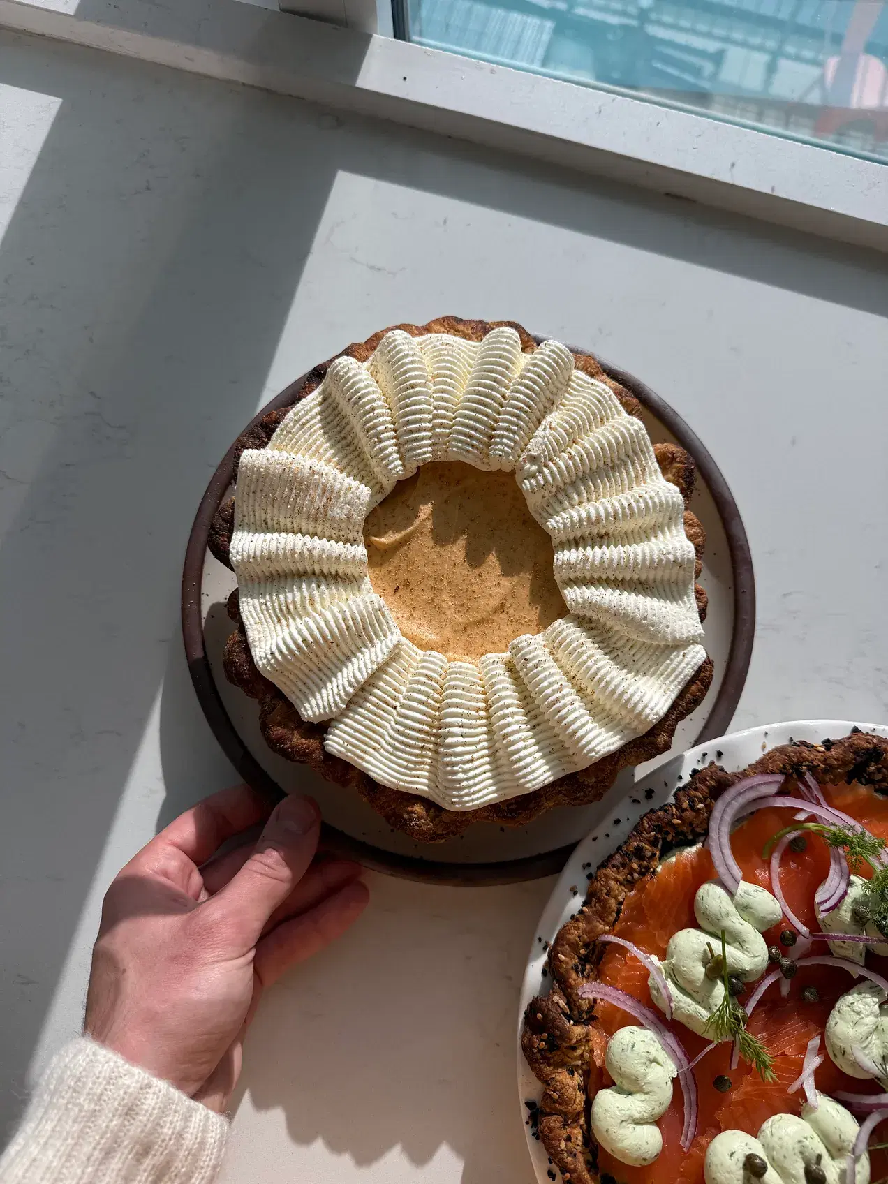 Deep Dish Pumpkin Tiramisu Pie