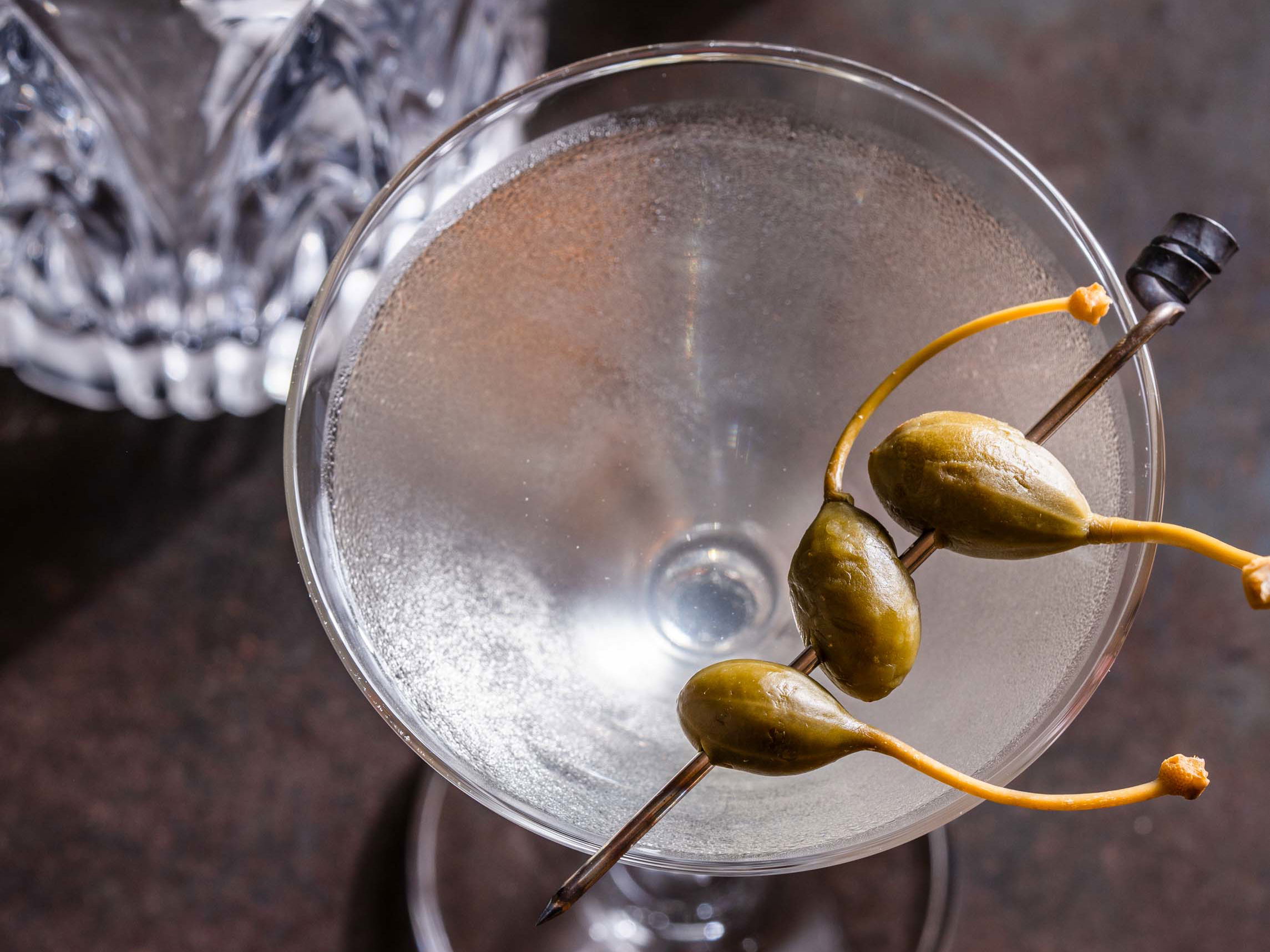 Martini Sporco al Cappero