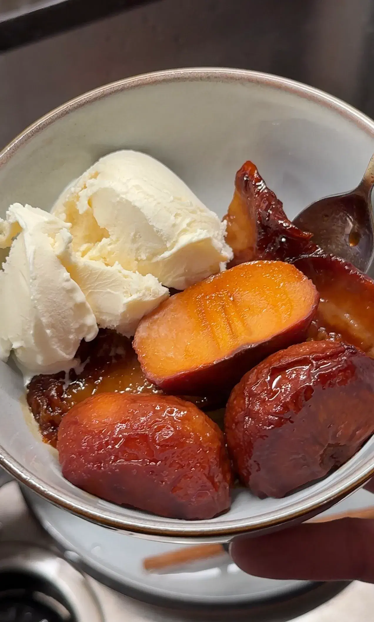 Holiday Persimmon Tarte Tatin