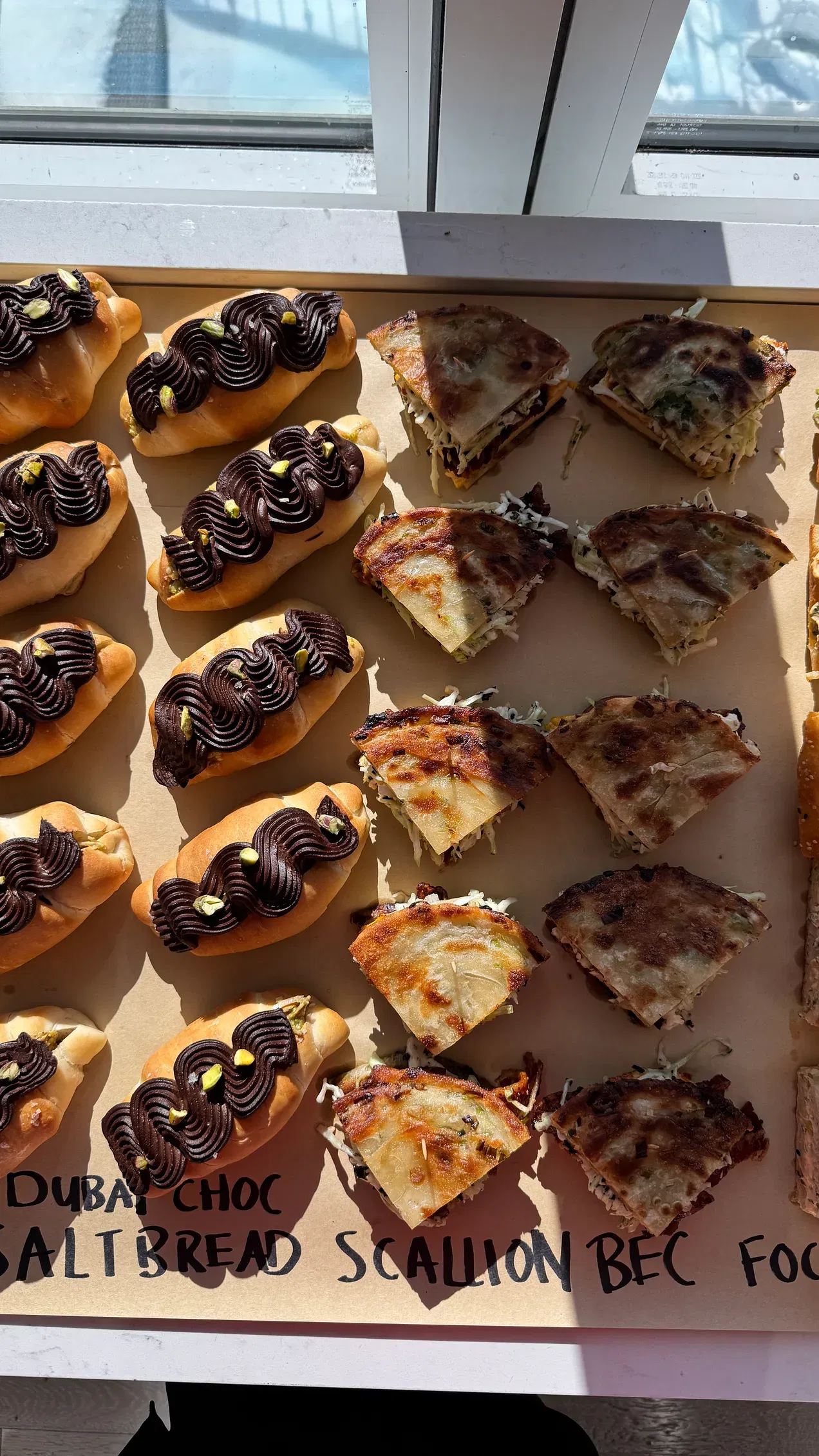 Dubai Chocolate Salt Bread