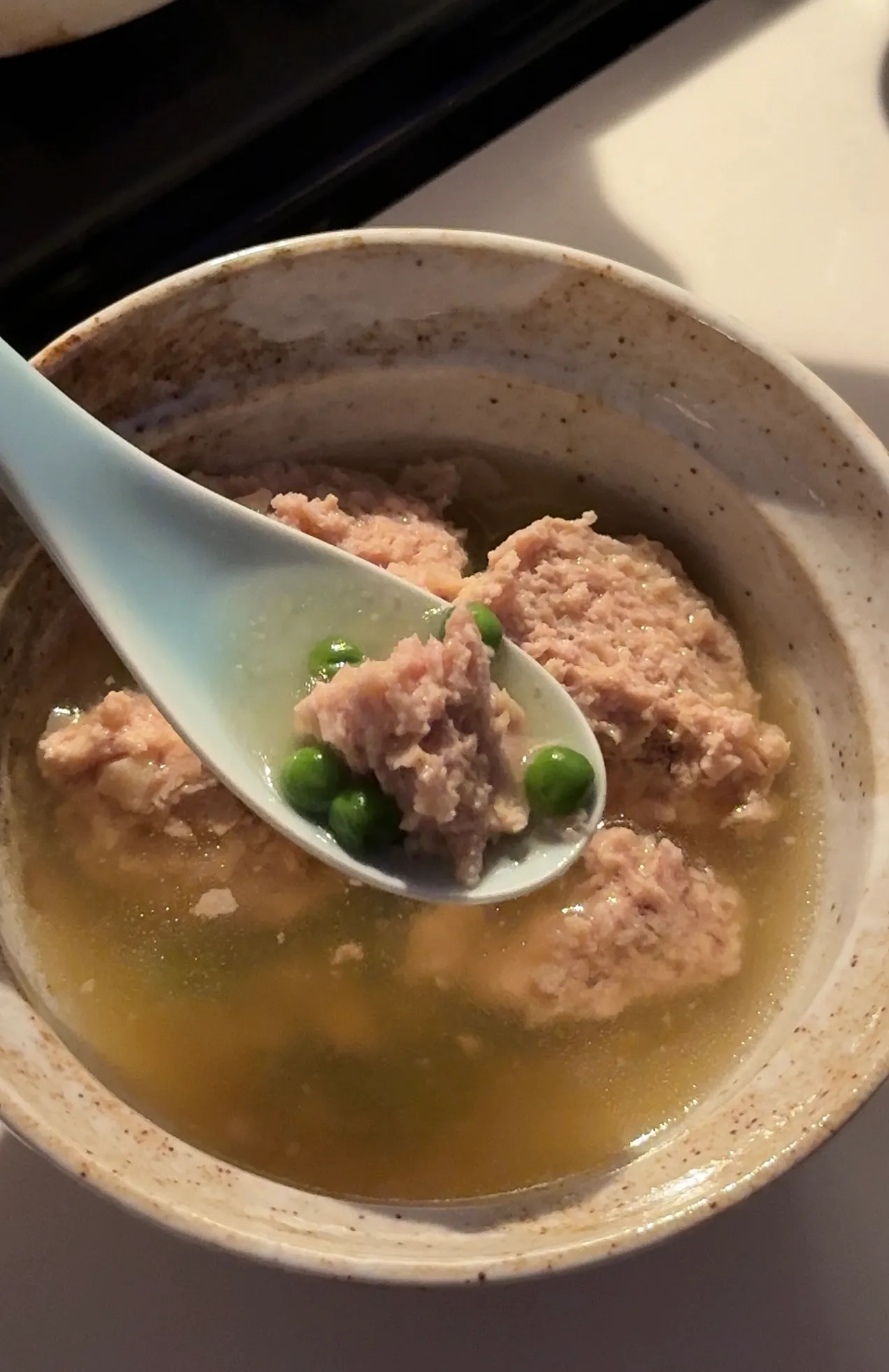 Quick and Easy Lion's Head Meatball Soup