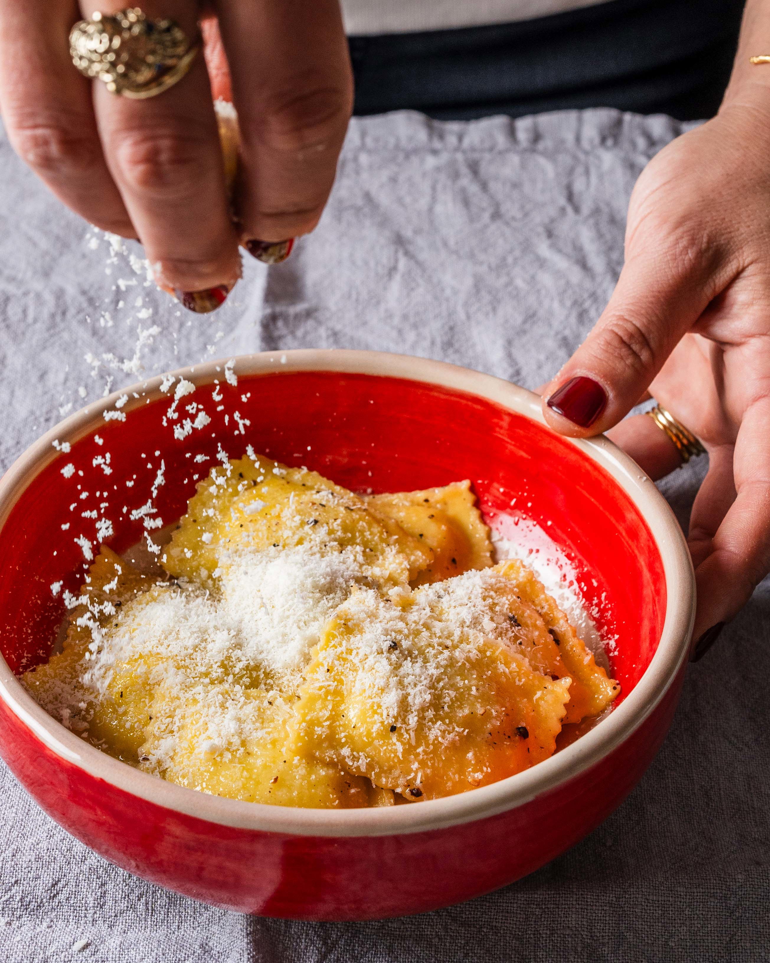 Ravioli Cacio e Pepe
