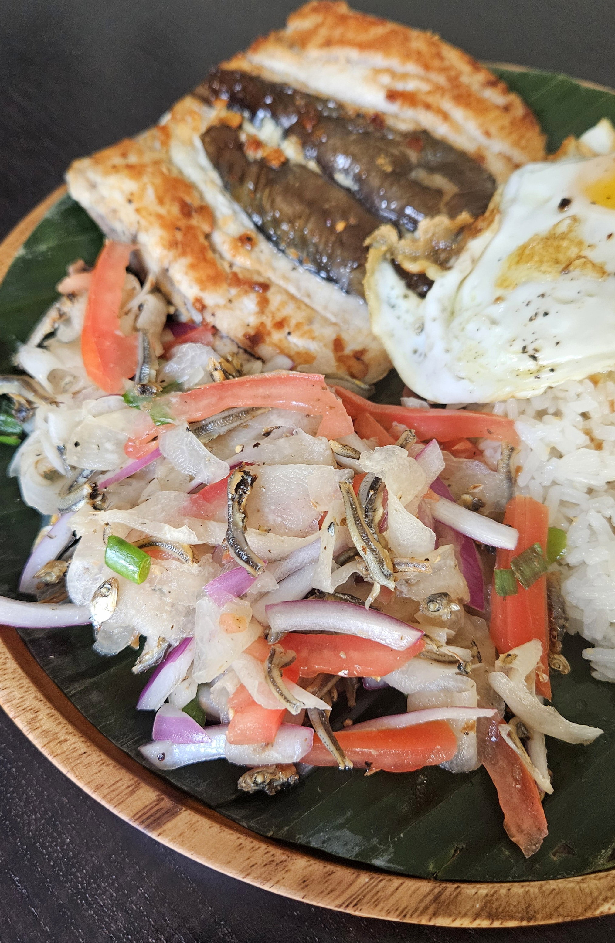 ENSALADANG LABANOS with DILIS