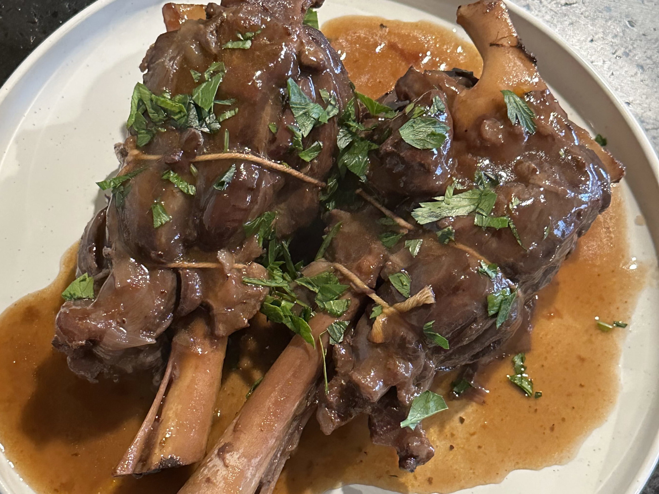 Lamb shanks