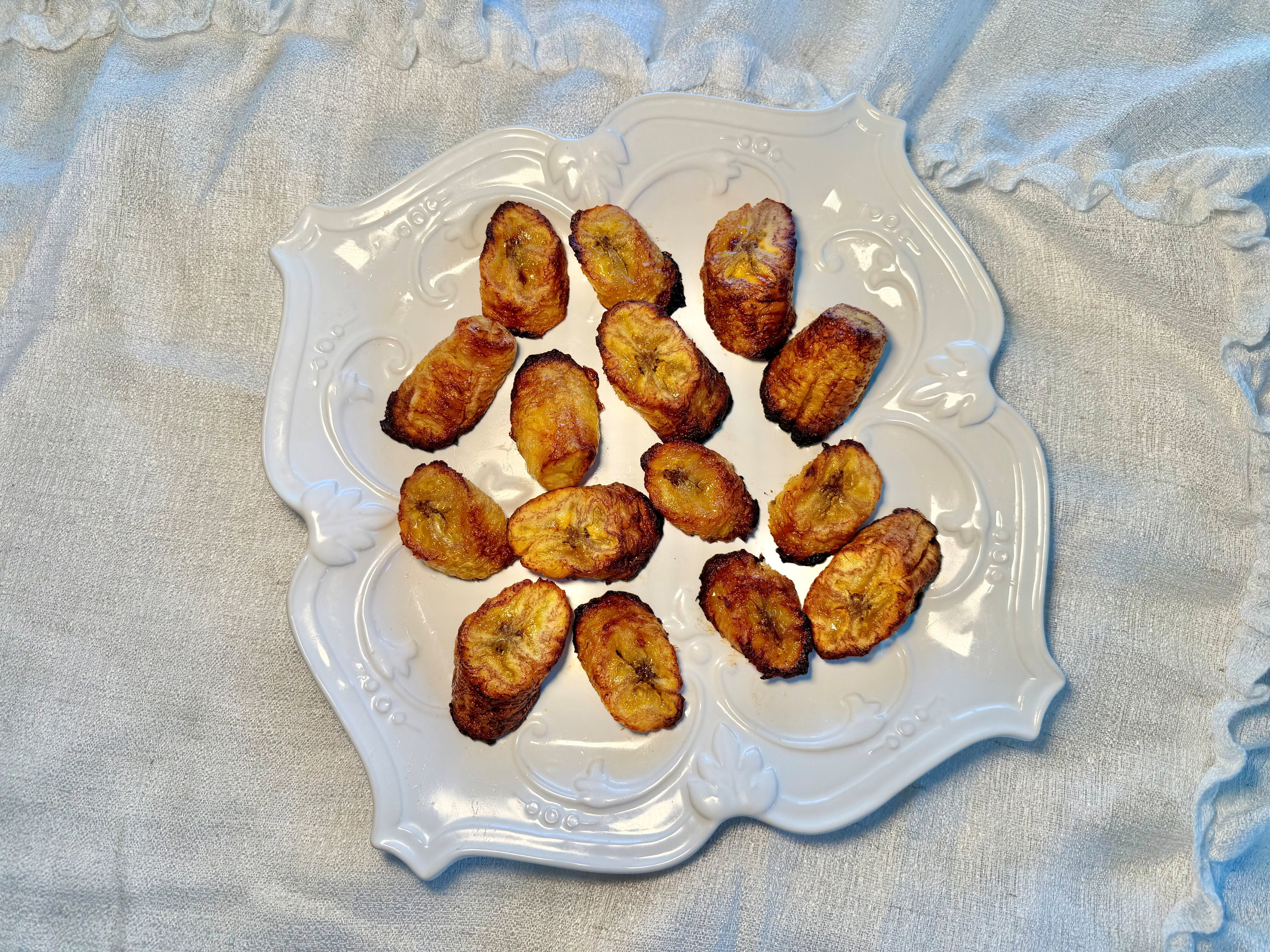 Baked Colombian Sweet Plantains