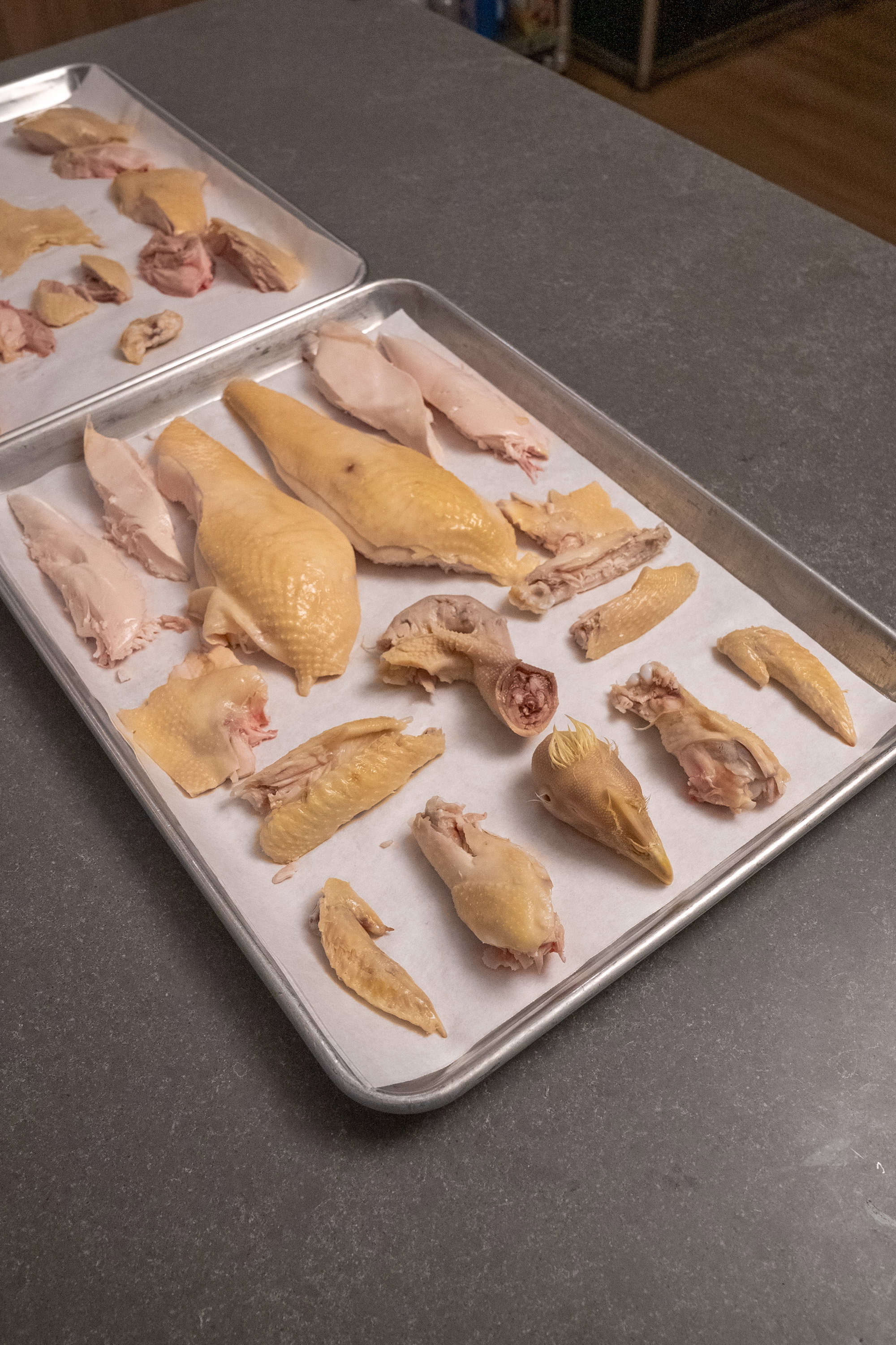 How to Butcher Hainan Chicken into 32 Precise Pieces