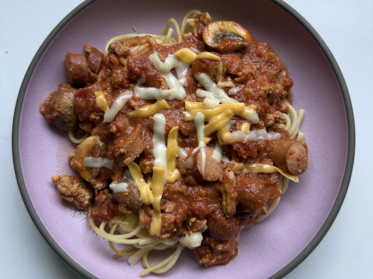 Healthier Filipino Spaghetti