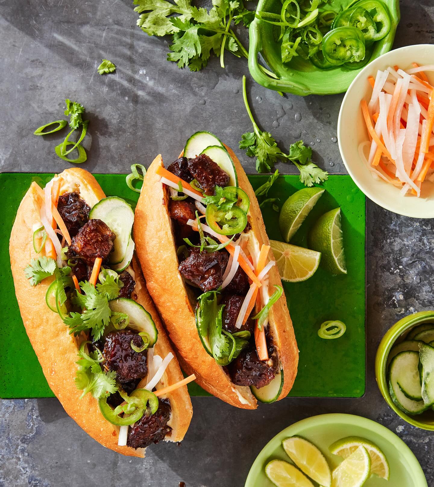 BBQ Meatball Bánh Mì