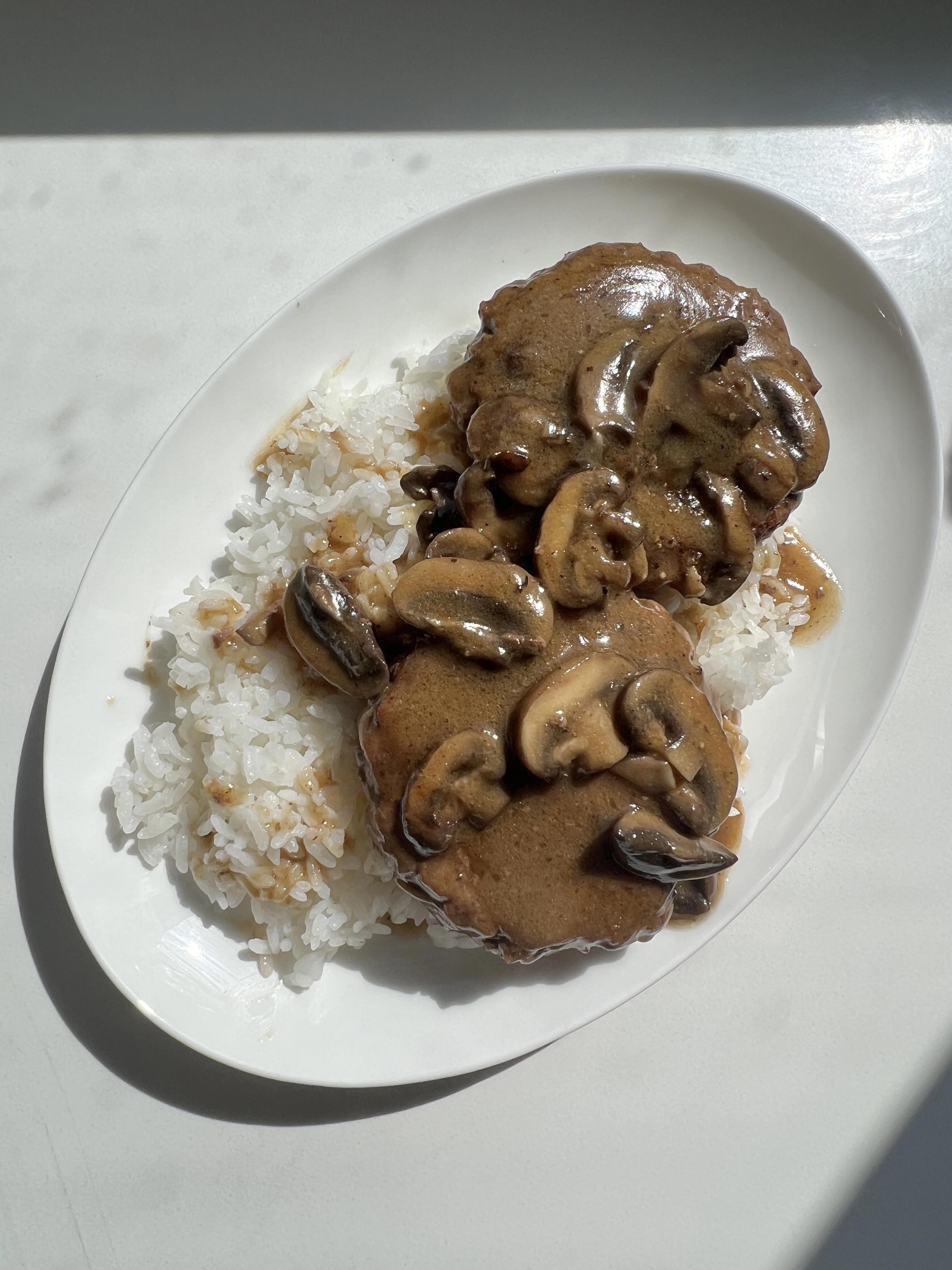 Jollibee Inspired Burger Steak