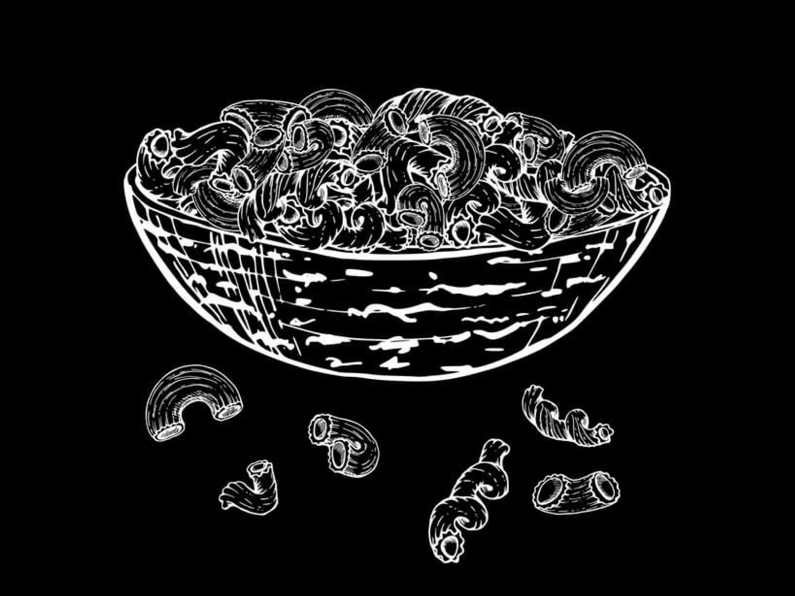 Garlic Buratta Cavatappi