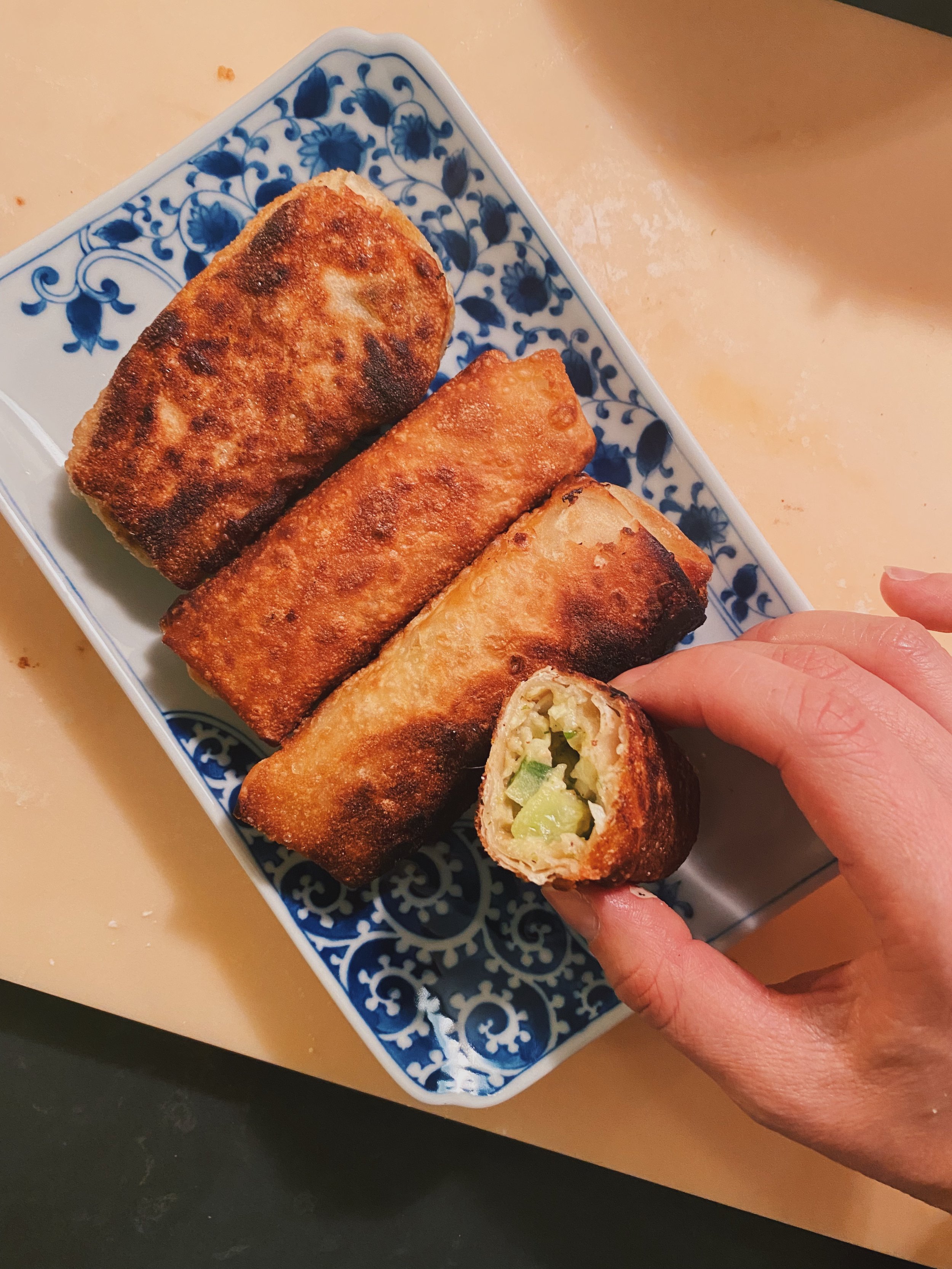 Green Goddess Egg Roll