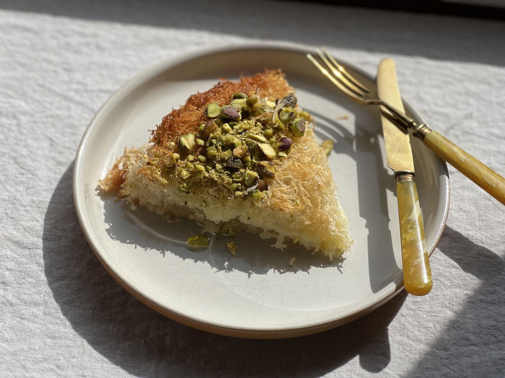 Palestinian-Inspired Knefeh