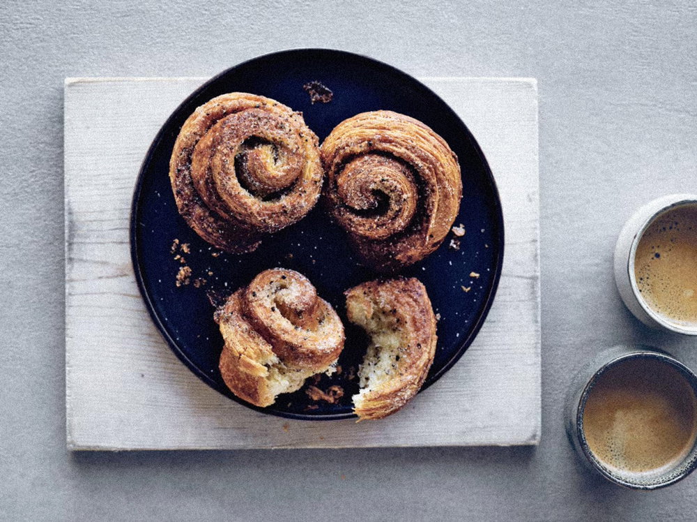Cardamom Spiral Morning Buns
