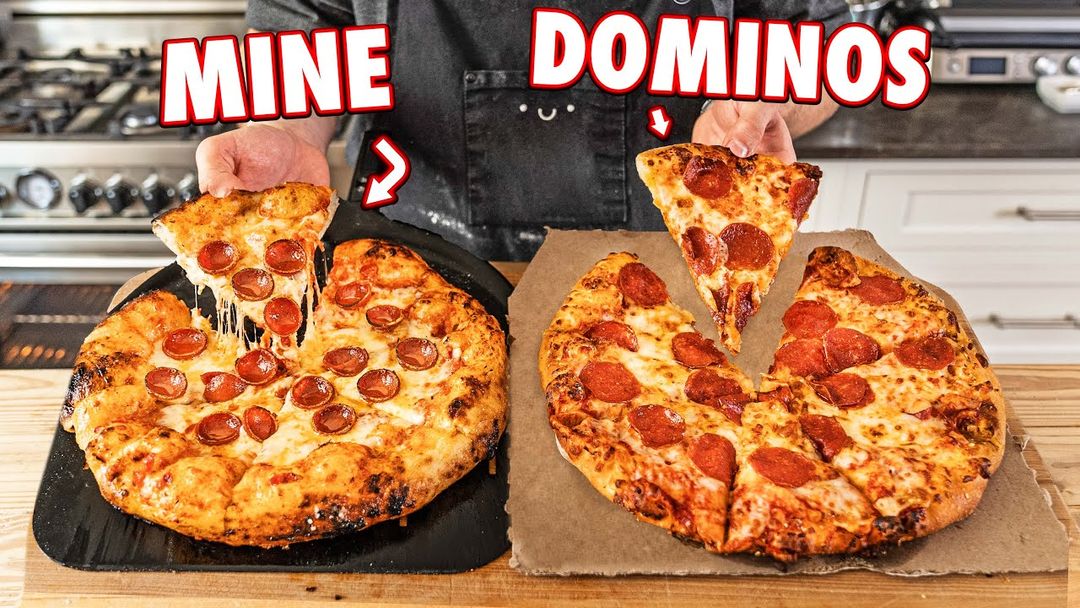 Making Dominos Pizza At Home 2 Ways | But Better
