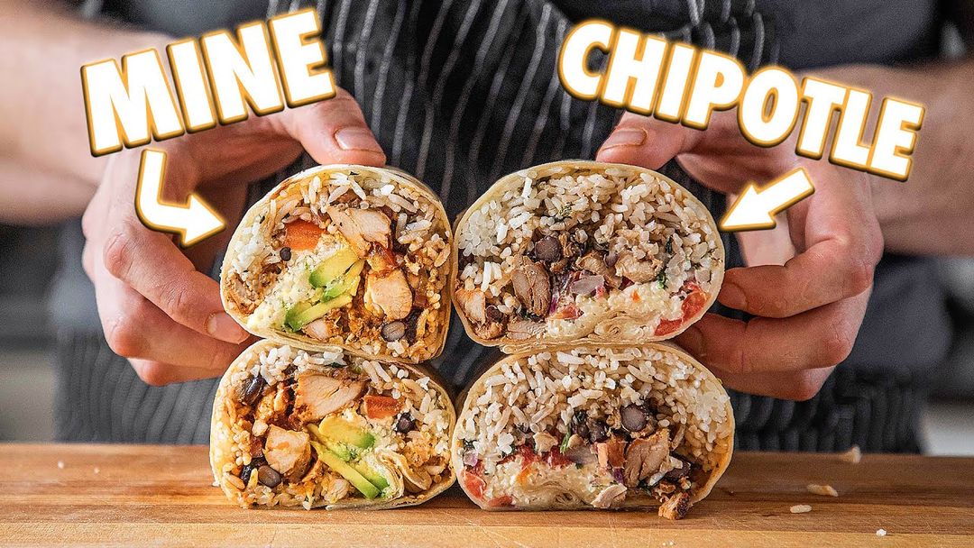 Making The Chipotle Burrito At Home | But Better