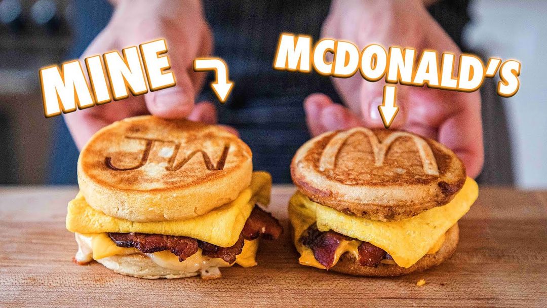 Making The McDonald’s McGriddle At Home | But Better