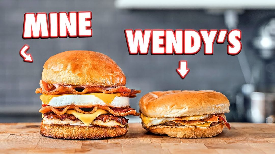Making the Wendy’s Breakfast Baconator At Home | But Better