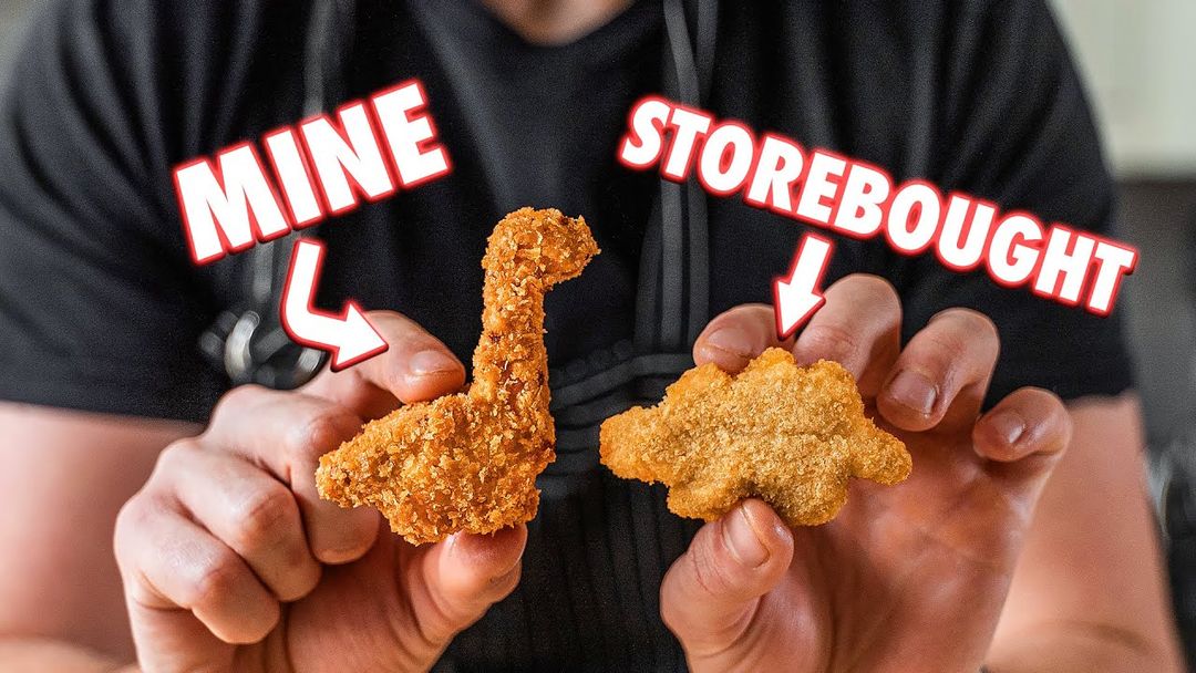 Making Dinosaur Nuggets At Home | But Better