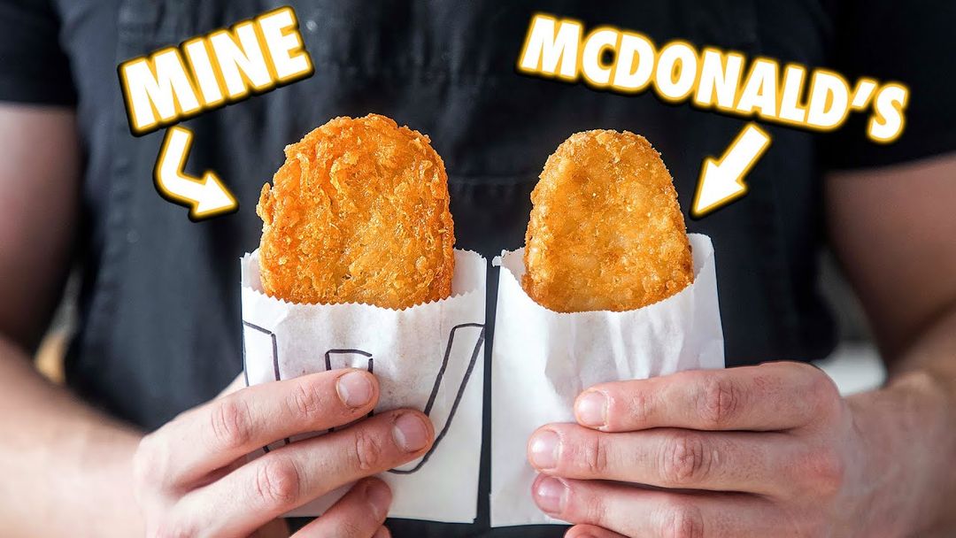 Making McDonald's Breakfast Hash Browns At Home | But Better