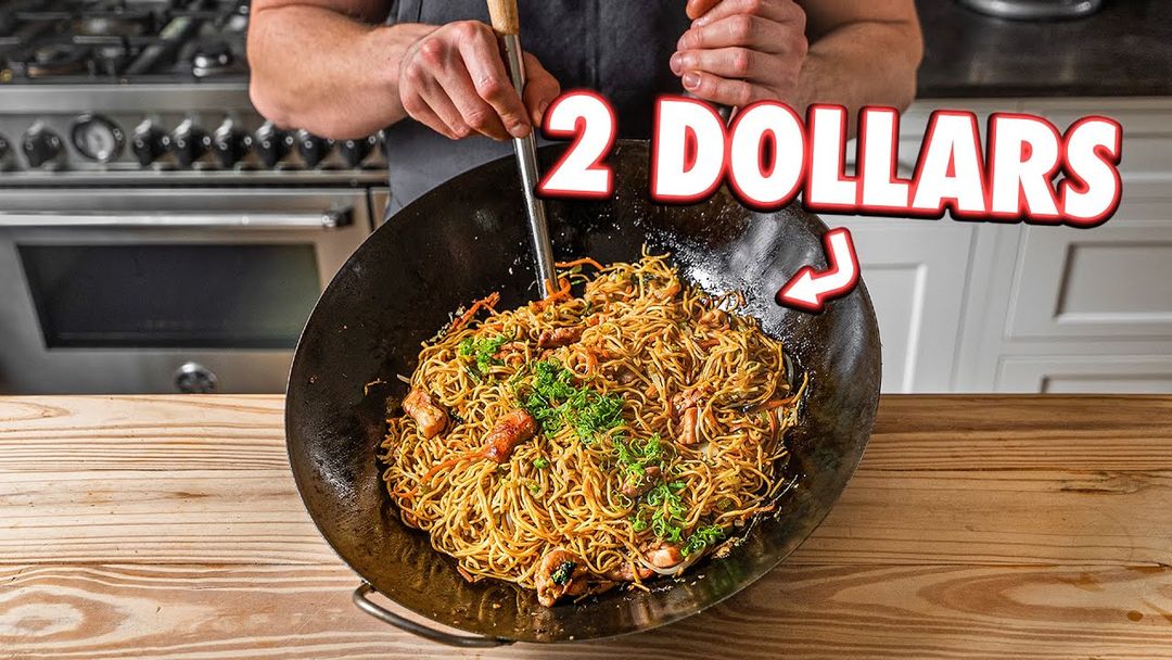 The Cheapest Noodle Dish Ever (Chicken Chow Mein) | But Cheaper