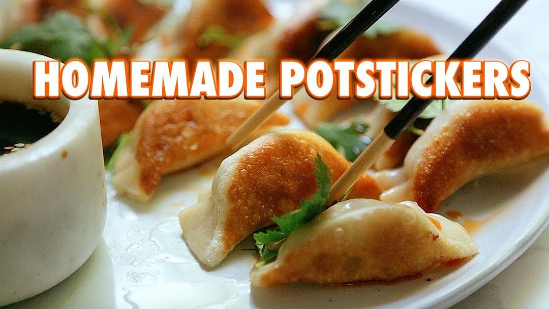 Potstickers Made From Scratch (Pan Fried Dumplings)